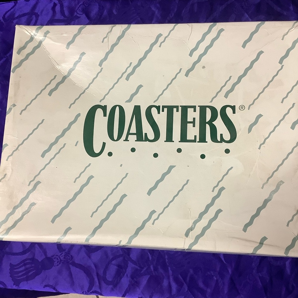 Coasters Shoes 1864 Cream Eggshell White Size  9 1/2